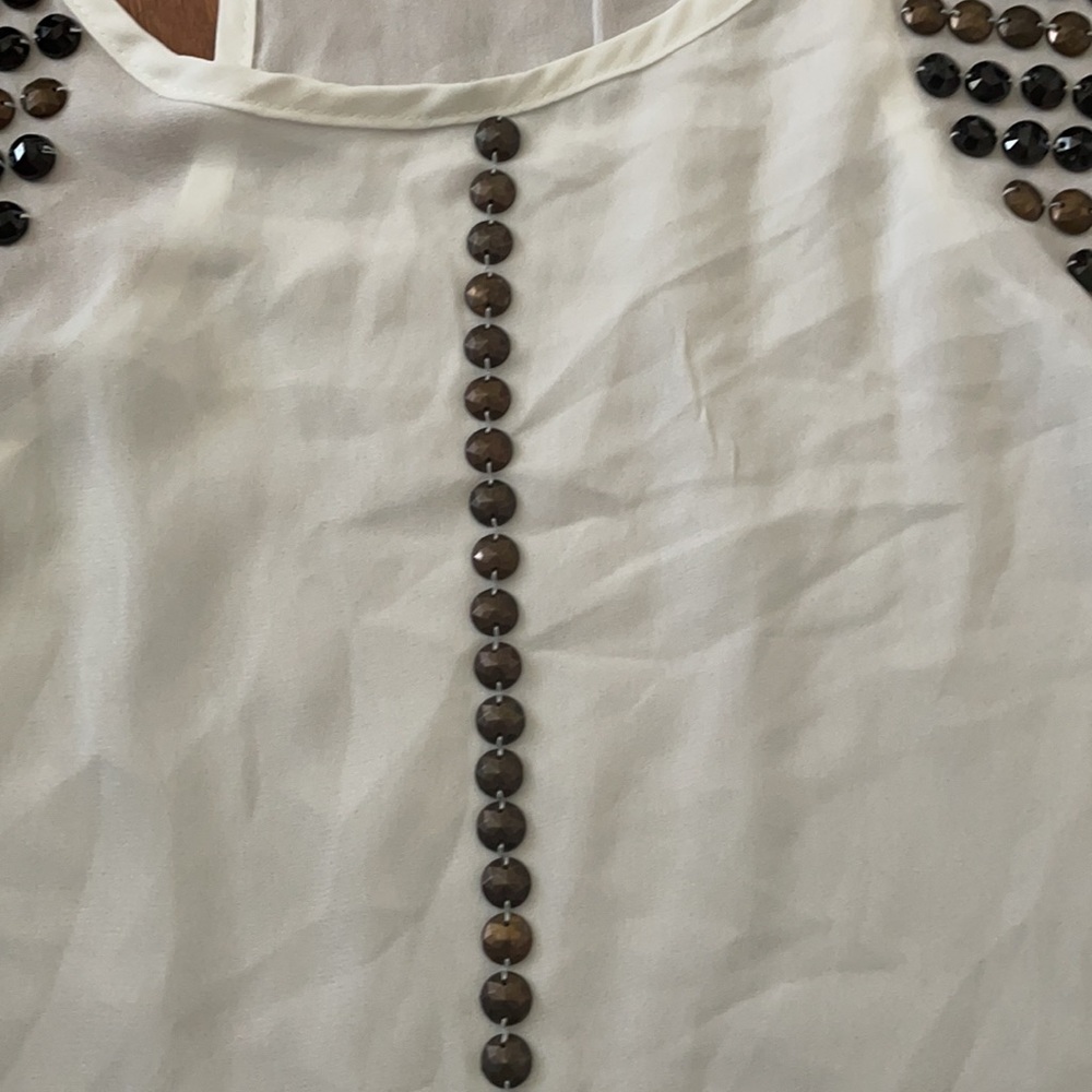 Sheer Studded Tank - Picture 3 of 5
